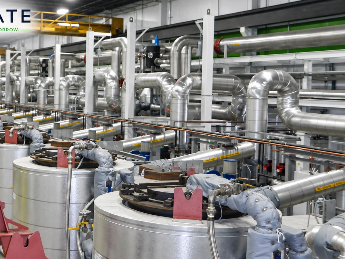 Illustrative thermal recycling equipment